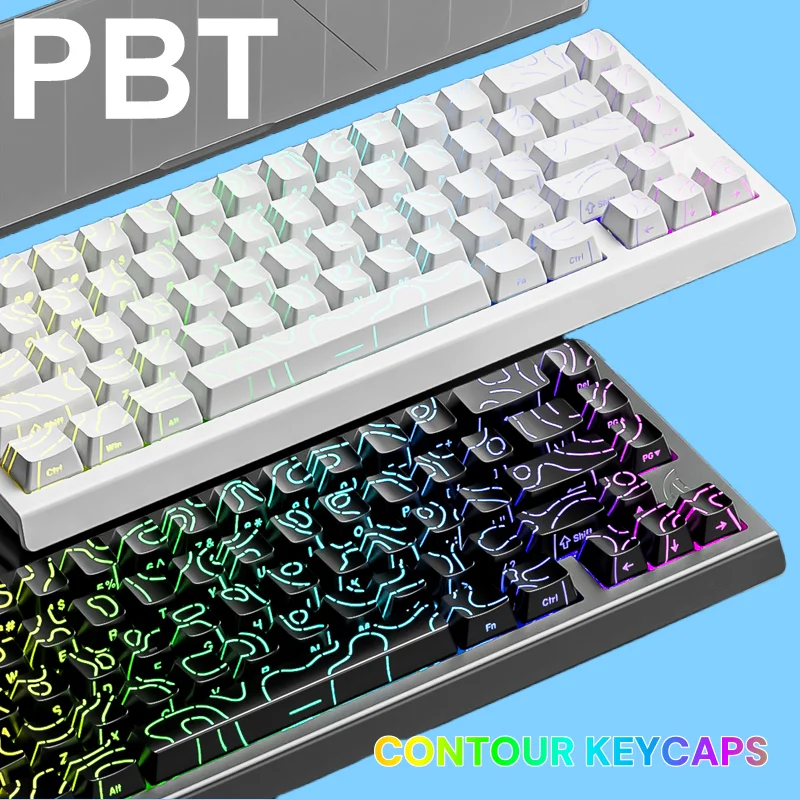 Gaming Accessories Aesthetic - Contour KM98 PBT-Tastenkappen – perfekte Passform
