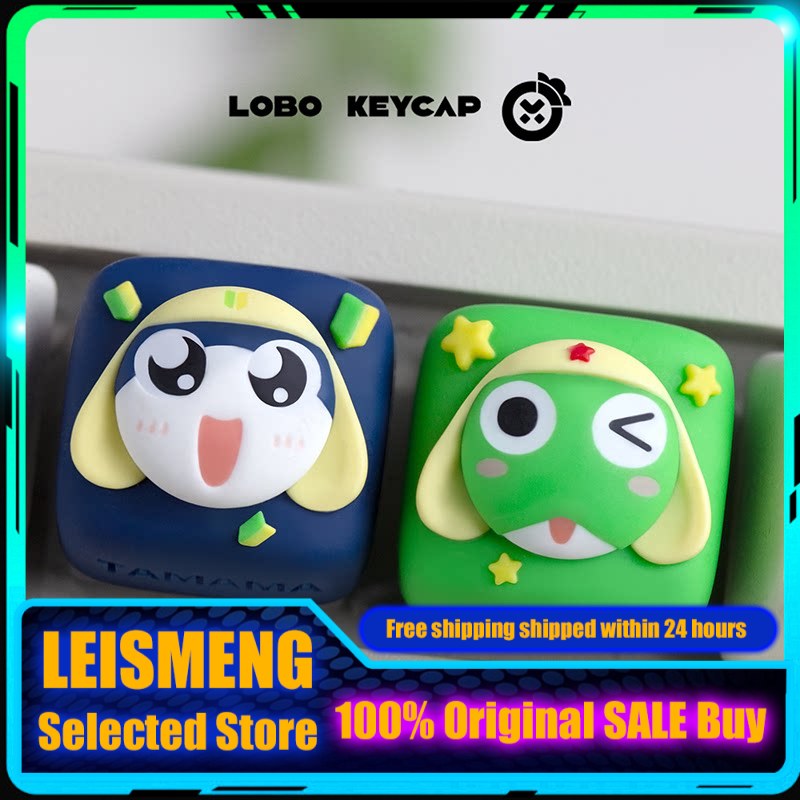 Gaming Accessories Aesthetic - Keroro-Themen Anime-Tastenkappen für Mechanische Tastaturen, Individuelle