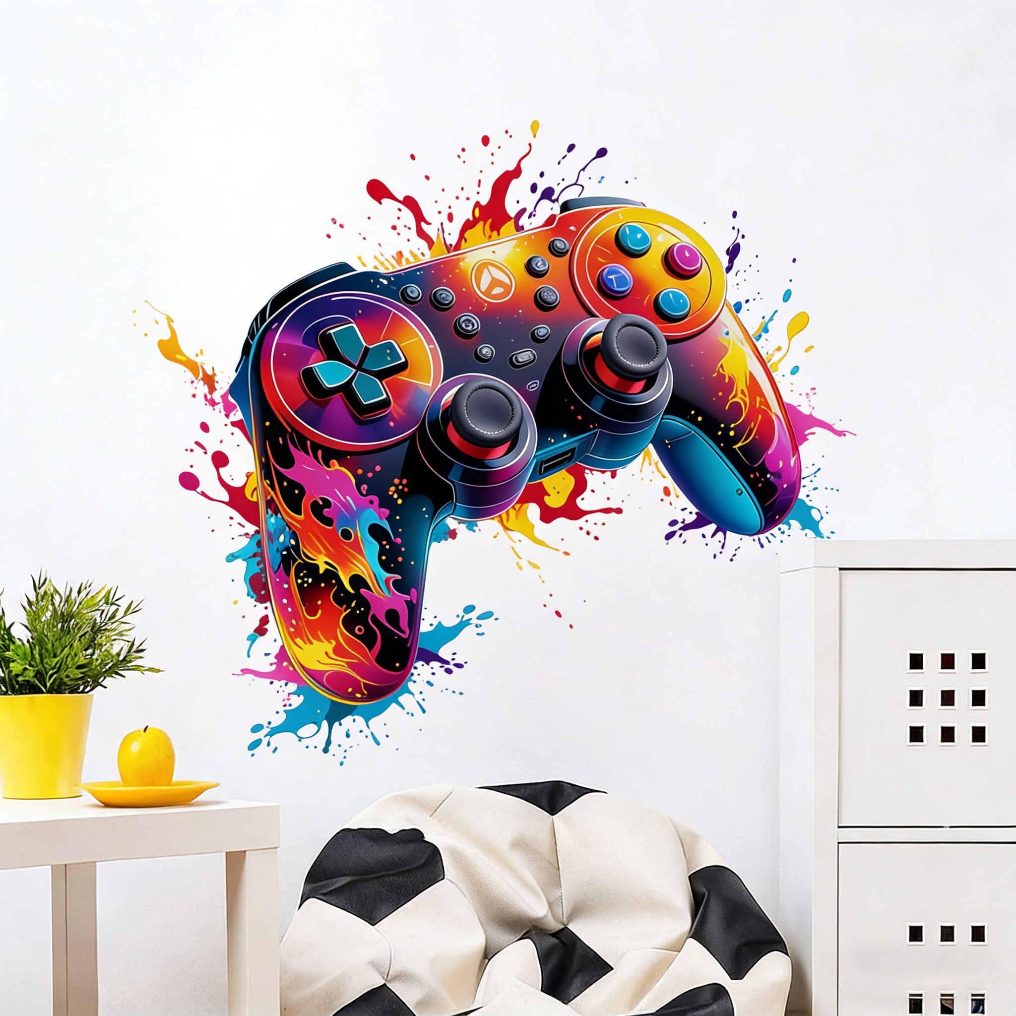 Rote Flammen Spielcontroller W – Accessories For Your Gaming Room Bewertung und Preis