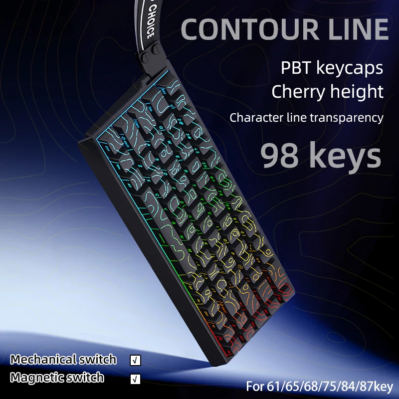 Contour KM98 PBT-Tastenkappen  – Gaming Accessories Aesthetic Bewertung und Preis