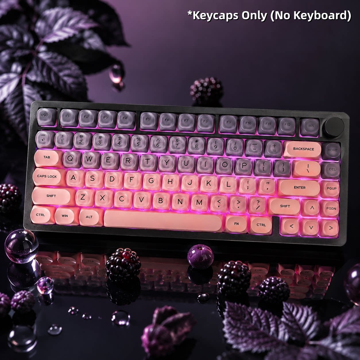Schwarz-Rosa Farbverlauf Krist – Gaming Accessories Aesthetic Bewertung und Preis