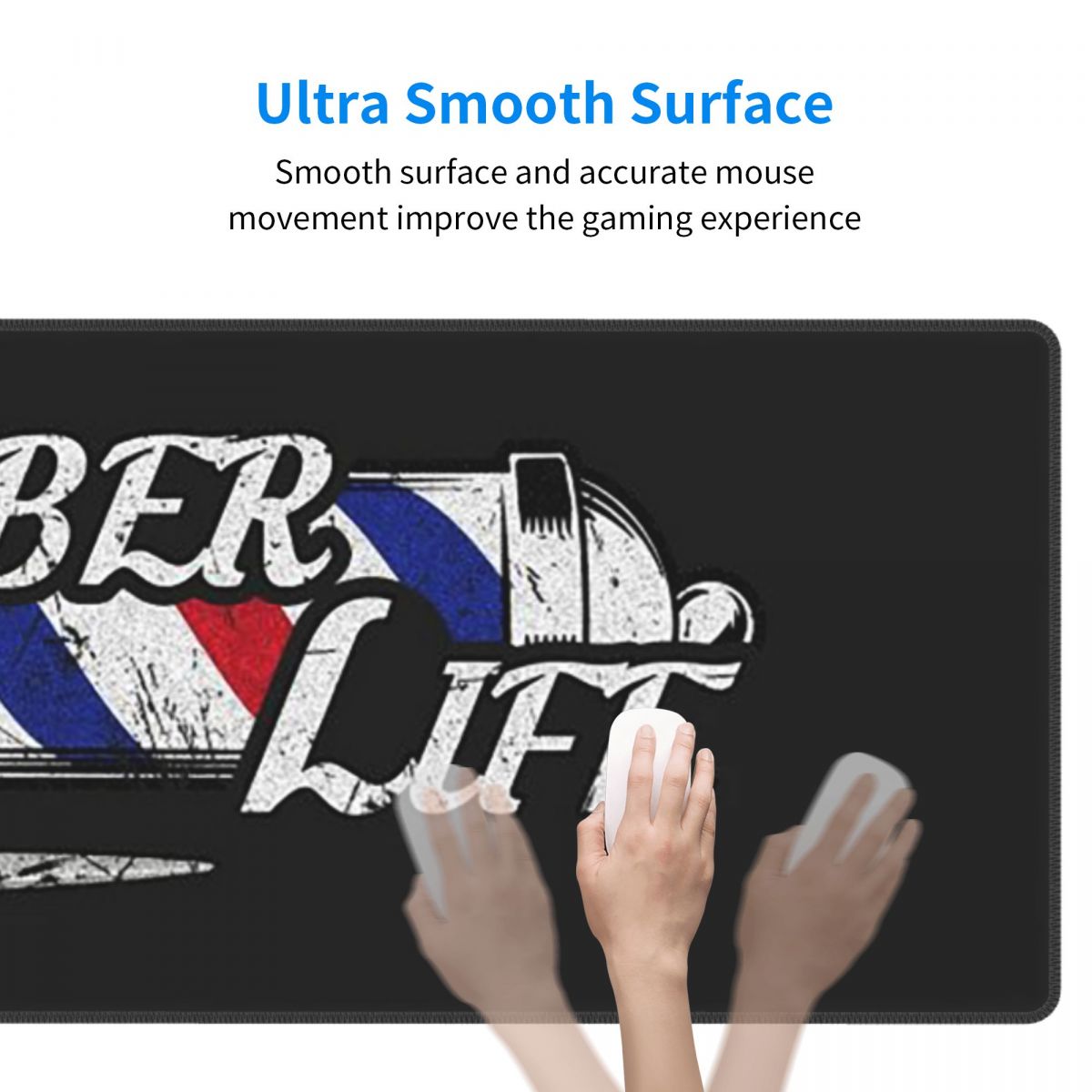 Große Mausmatte Friseursalon-S – Gaming Accessories Shop Bewertung und Preis