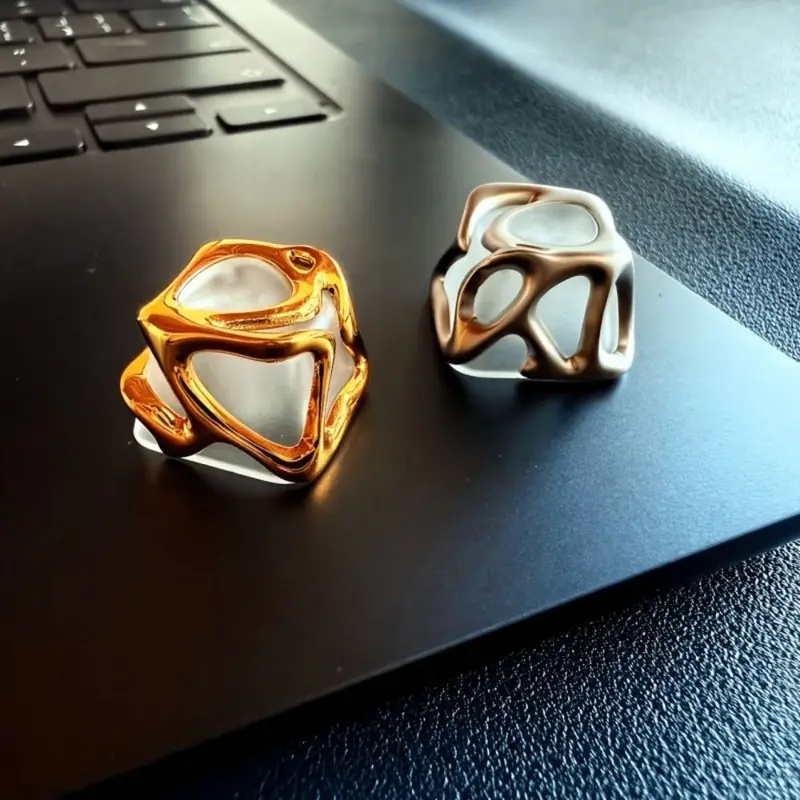 Metallbeschichtete, durchschei – Gaming Accessories Aesthetic Bewertung und Preis