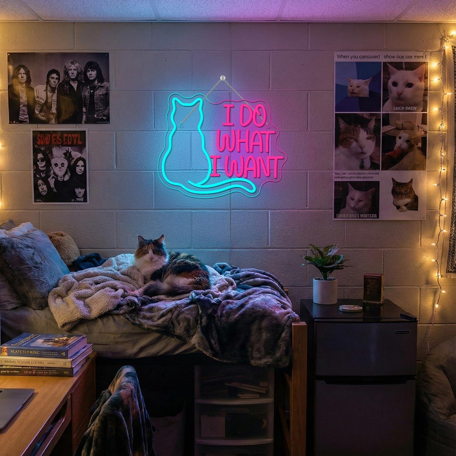 Katzen-Neonlicht USB Dimmbare  – Gaming Accessories Shop Bewertung und Preis