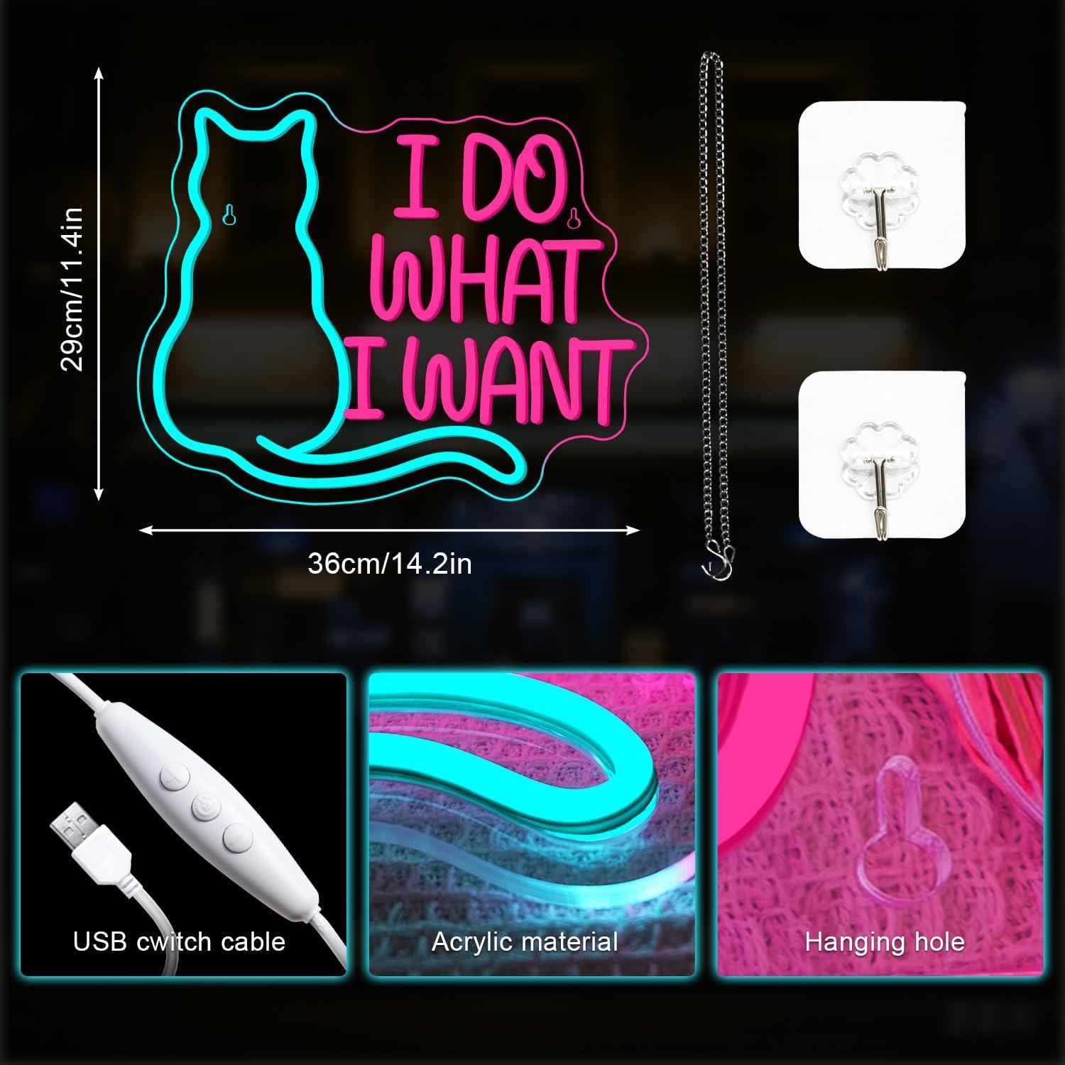 Katzen-Neonlicht USB Dimmbare  – Gaming Accessories Shop Bewertung und Preis