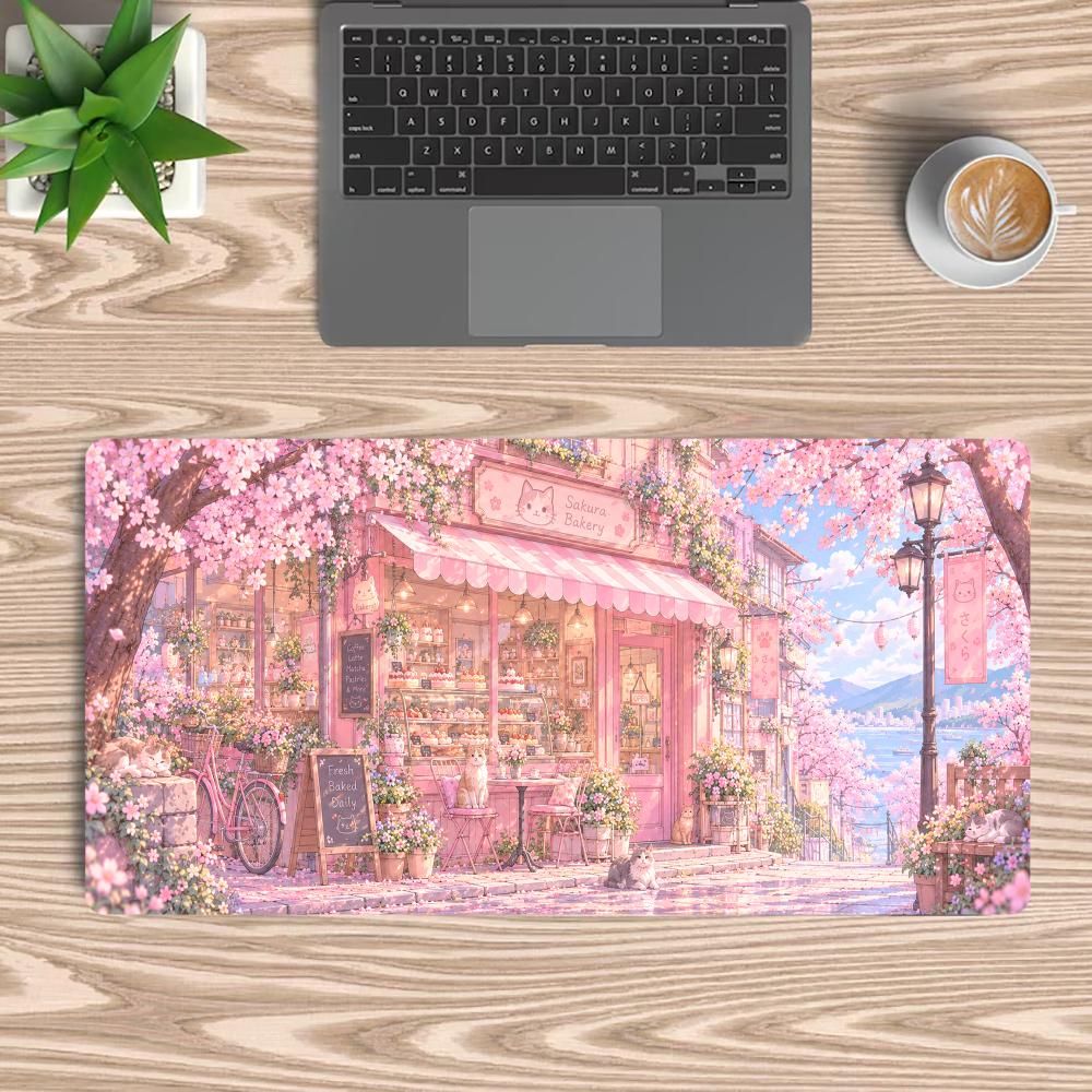 Cherry Blossom Shop – Mauspad, – Gaming Accessories Shop Bewertung und Preis