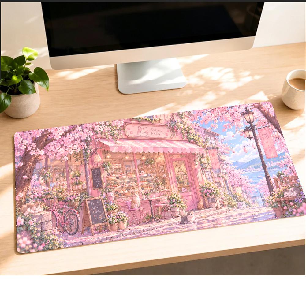 Cherry Blossom Shop – Mauspad, – Gaming Accessories Shop Bewertung und Preis