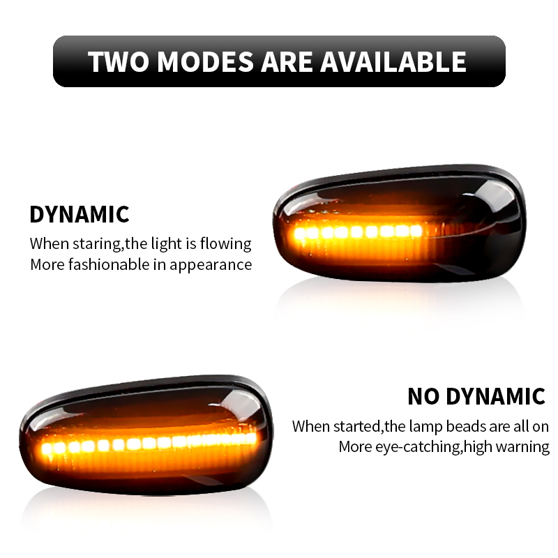 2PCS LED Dynamische Seitenmark – Gaming Accessories Rack Bewertung und Preis