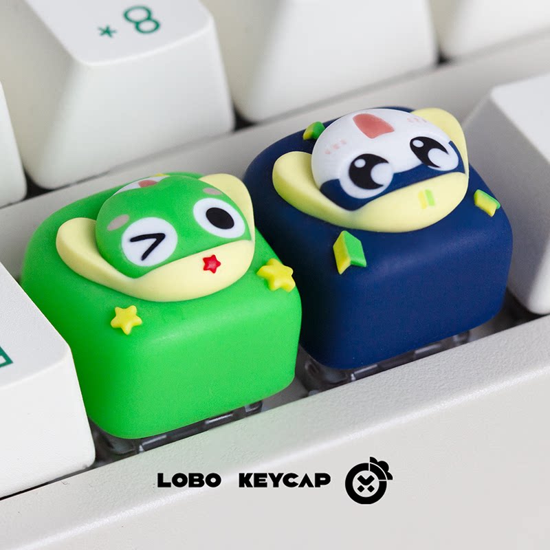 Keroro-Themen Anime-Tastenkapp – Gaming Accessories Aesthetic Bewertung und Preis