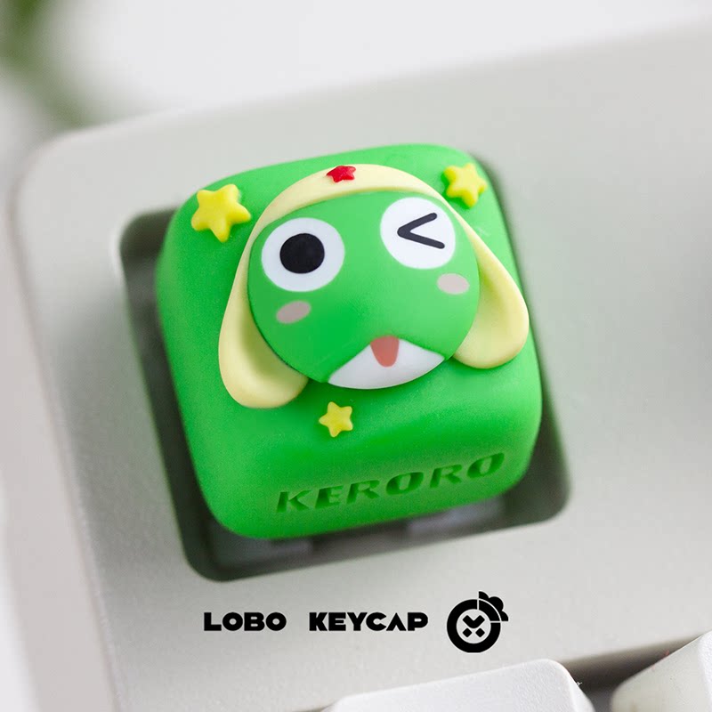 Keroro-Themen Anime-Tastenkapp – Gaming Accessories Aesthetic Bewertung und Preis