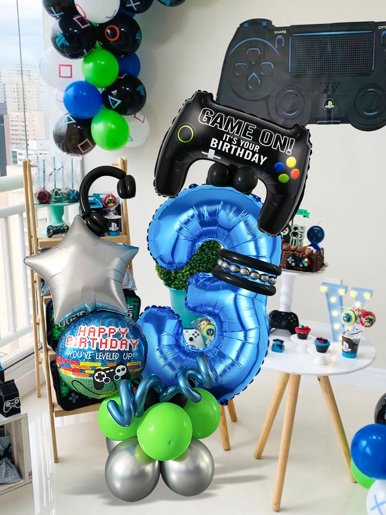 32-teiliges Spielthemen-Geburt – Gaming Accessories For Room Bewertung und Preis
