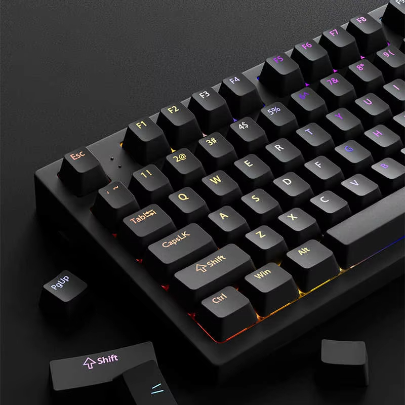 130+ Tasten Schwarze Custom Do – Gaming Accessories Aesthetic Bewertung und Preis